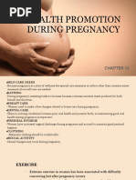 Health Promotion During Pregnancy