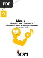 Music9 - q1 - Mod2 - Performance Practices of Medieval, Renaissance and Baroque Periods - v3