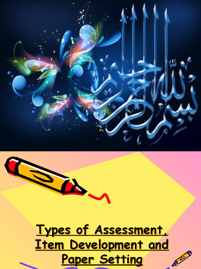Types of Assessment Explained | PDF | Educational Assessment | Test ...