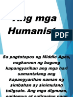 Ang Mga Humanista AP REPORT