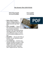 Flex LED PCB, Flexible Circuit Board Assembly and Fabrication, PCBA, Light Emitting Diodes