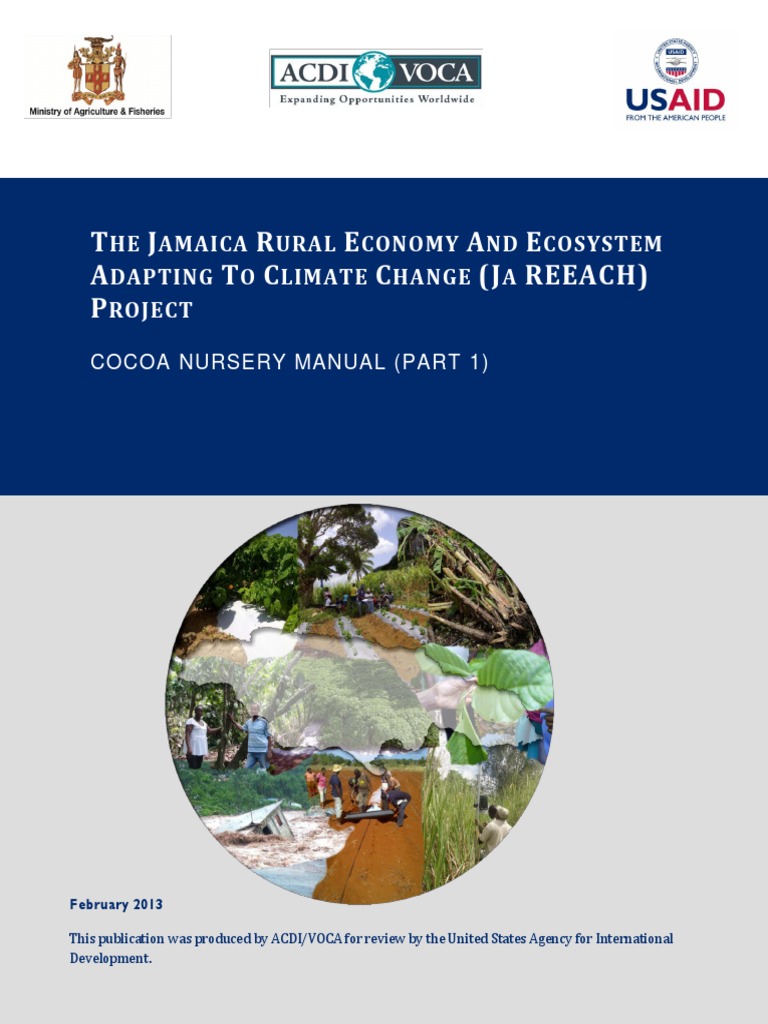 Cocoa Nursery Manual Feb 2013 | PDF | Grafting | Plant Nursery