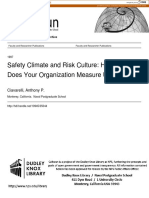 Safety Climate and Risk Culture How Does Your Organization Measure Up