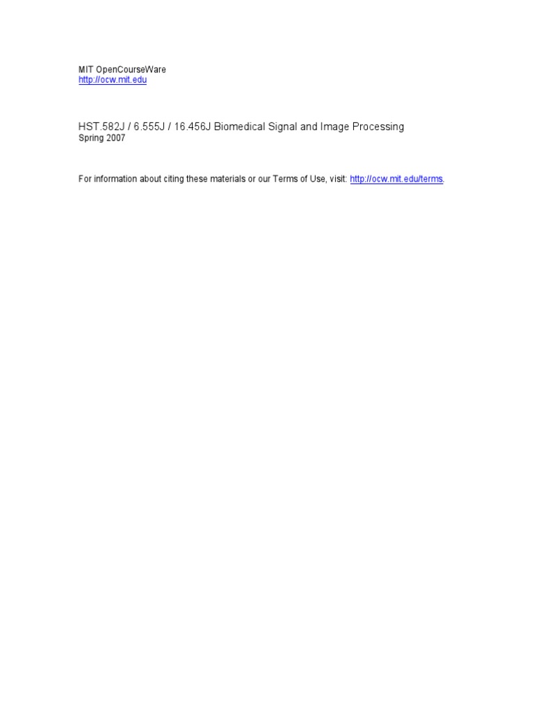 Digital Filters in Biomedical Processing | PDF | Filter (Signal Processing)  | Electronic Filter