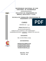 Curso: Universidad Nacional de San Cristo Bal de Huamanga Facultad de Ingenier Ia de Minas, Geolog Ia Y Civil