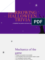 Harrowing Halloween Trivia: A Frightfully Fun Question and Answer Game
