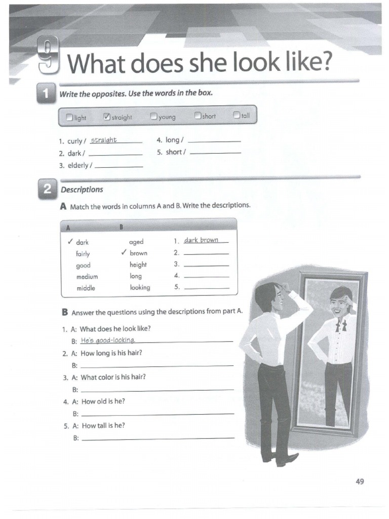Workbook Unit 9 | PDF