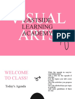 Visual Arts: Eastside Learning Academy