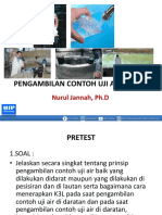 Pengambilan Contoh Uji Air (PCUA