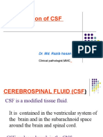 Examination of CSF: Dr. Md. Razib Hasan