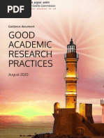 Good Academic Research Practices UGC 2020