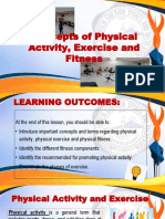 Concepts of Physical Activity, Exercise and Fitness
