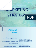 Marketing Strategy: Key Concepts