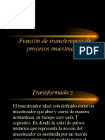 Función de Transferencia de Procesos Muestreados Parte1