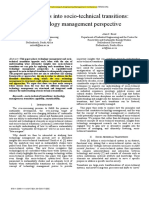 Kock 2017 - New Insights Into Socio-Technical Transitions - A Technology Management Perspective