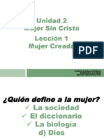 4 - Lección 1, Unidad 2 Ministerio de La Mujer CLI