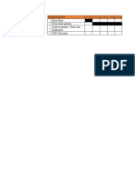 No Kegiatan 1 Baca Paper 2 Teori Dasar Getaran 3 4 CFD Sturctural Analisa Getaran (Waktu Dan Frekuensi)