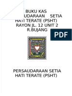 Buku Kas Persaudaraan Setia Hati Terate