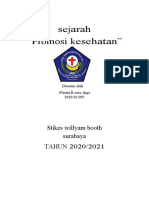 SEJARAH PROMOSI KESEHATAN DI INDONESIA