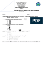 Periodical TEst in AP Hiligaynon