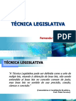 Curso de Técnica e Processo Legislativo M4 2018