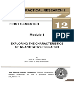 Practical Research 2: Exploring Quantitative Research