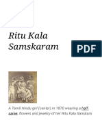 AdyaRitu Kala Ritusuddhi Samskarah - Wikipedia