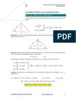 Demostraciones Fórmulas Trigonometria Suma y Resta