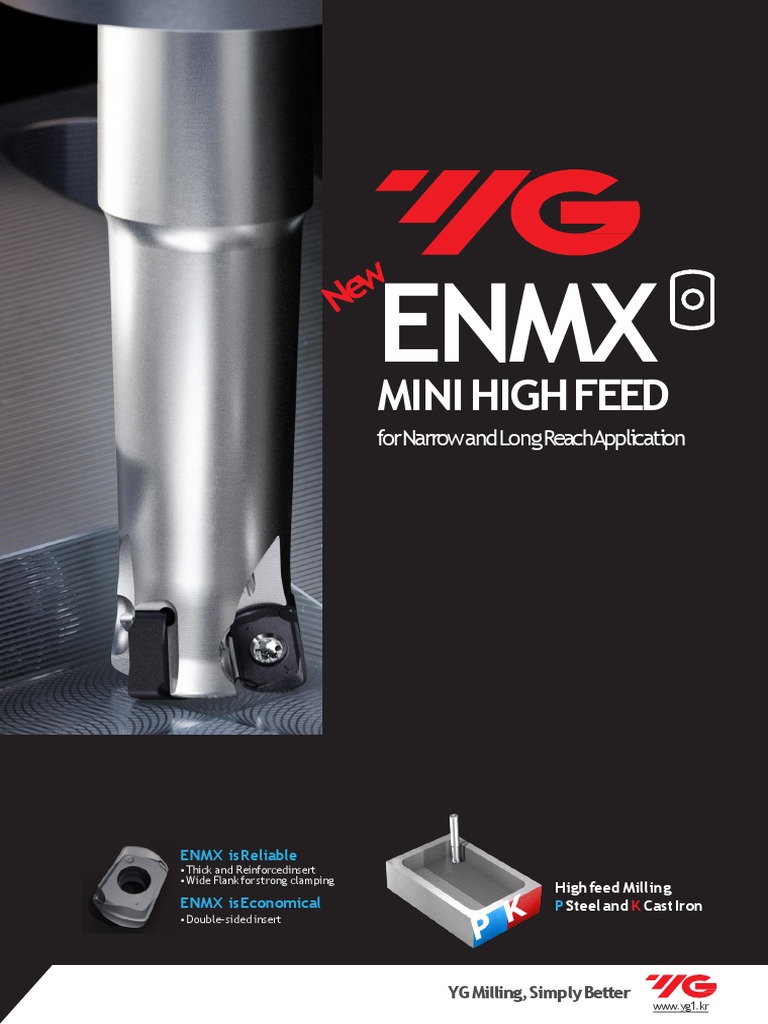 ENMX Mini High Feed Milling Series | PDF | Industrial Processes ...