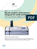 Big Lab Analyzer Performance - Designed For Small Workload Labs
