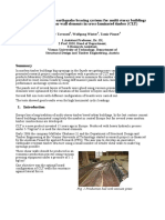 Development of Earthquake Bracing Systems For Multi-Storey Buildings Using Slender Shear Wall Elements in Cross-Laminated Timber (CLT)