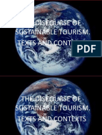 Discourse - Sustainable Tourism I-II