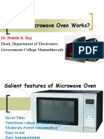 How A Microwave Oven Works?: Dr. Rohith K. Raj