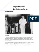 Biografi Singkat Bapak Proklamator Indonesia