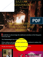 The Mechanics of The Market of Antiquities