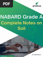 Nabard Grade A: Complete Notes On Soil