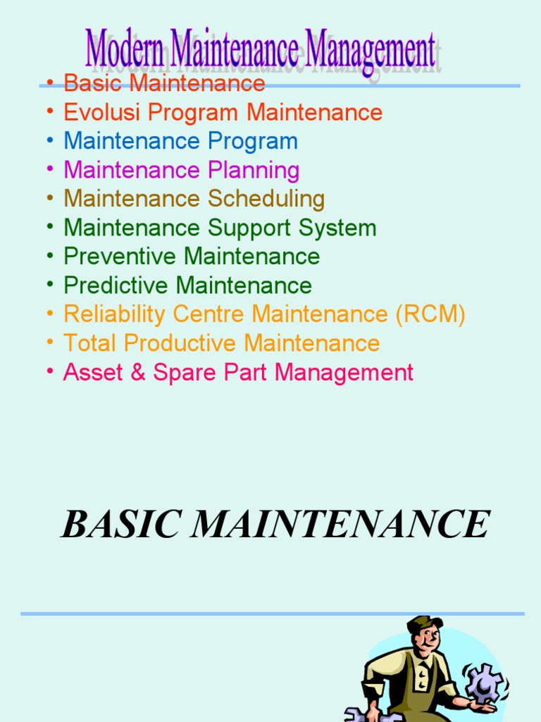 Panduan Lengkap Maintenance | PDF