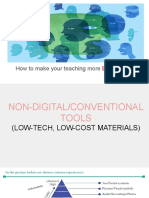 Non-Digital-Conventional Tools