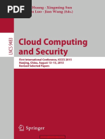 Cloud Computing and Security