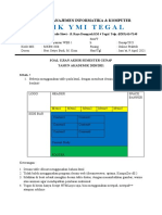 Table dan Form HTML