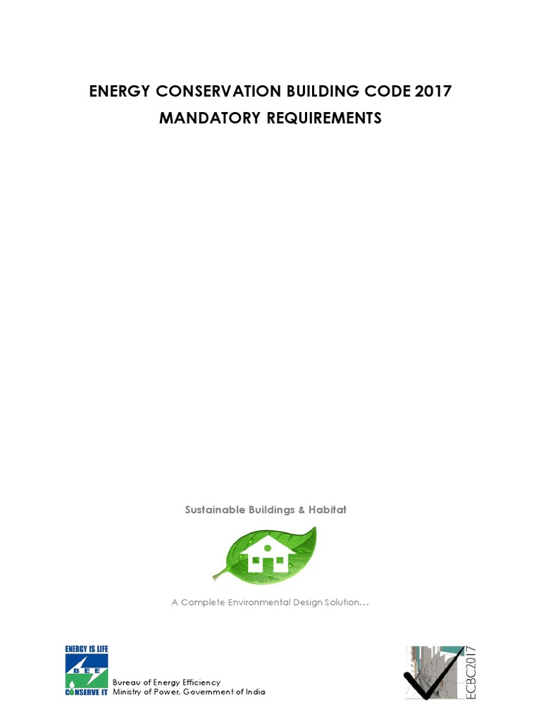 ECBC 2017 Mandatory Compliance Guide | PDF | Ventilation (Architecture ...
