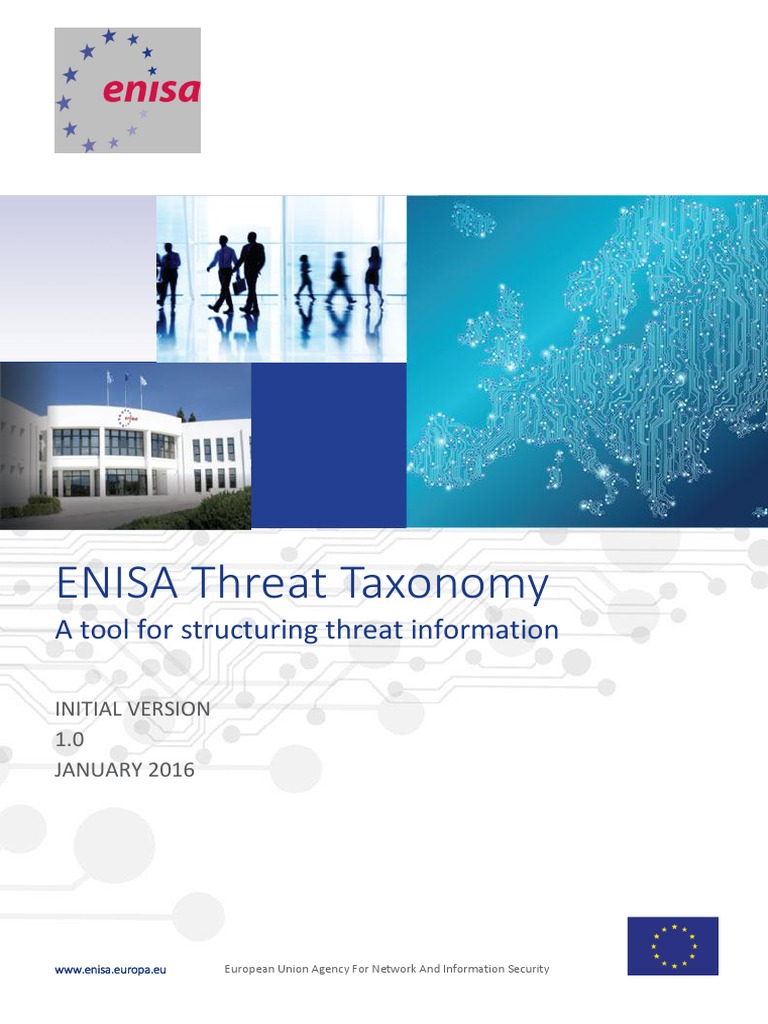 ENISA Threat Taxonomy | PDF | Vulnerability (Computing) | Malware