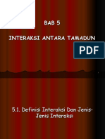 Bab 5 - Interaksi Antara Tamadun