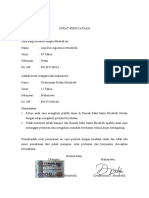 SURAT PERNYATAAN Dinas Di RSE Covid