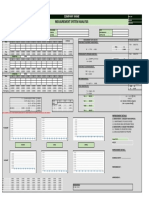 Measurement System Analysis (MSA)