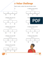 Us2 M 356 Place Value Challenge Differentiated Activity Sheet English