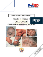 Cell Cycle: Diseases and Disorders: Shs Stem - Biology 1