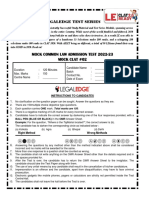 025cd2f9fffba-Mock CLAT 02 Questions