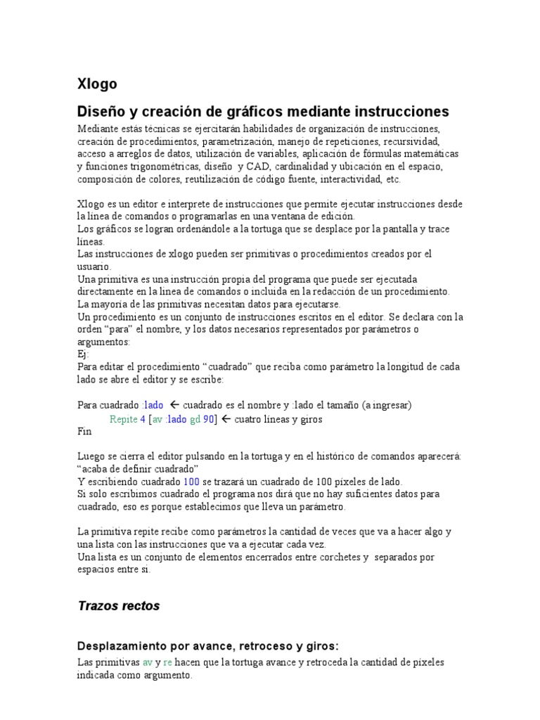 Xlogo | PDF | Color | Programa de computadora