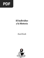 Karel Kosik - El Individuo y La Historia